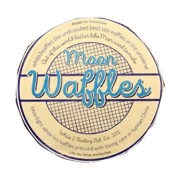 Moon Waffles - 200g weißer Tee, gepresst
